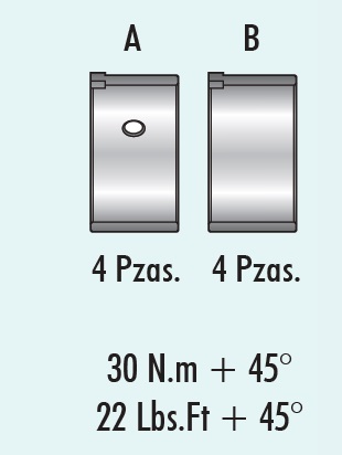COJINETES DE BIELA MORESA